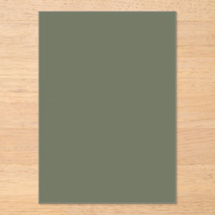 Minimale Moss Green Acryl Uitnodiging – Aanpassen