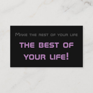 Minimale motivatie prijsopgave voor geestelijke ge visitekaartje