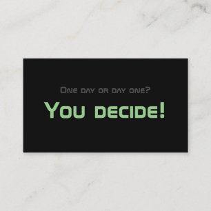 Minimale motivatie prijsopgave voor geestelijke ge visitekaartje