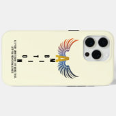 Minimale Motiverende iPhone / iPad hoes (Achterkant (horizontaal))
