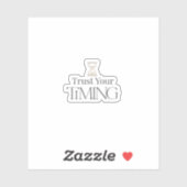 Minimale Motiverende Sticker-Die-Cut Sticker (Vel)