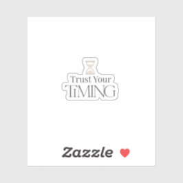 Minimale Motiverende Sticker-Die-Cut Sticker