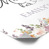 Minimale muurspreuken voor wilde bloemen poster (Hoek)