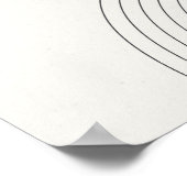 Minimale muziekliefhebber citaat poster (Hoek)
