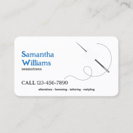 Minimale naaister visitekaartje