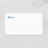 Minimale naaister visitekaartje (Achterkant)