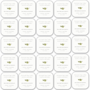 Minimale naam van de groene pine tak van de Tak va Sticker