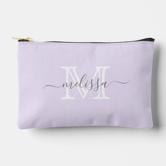 Minimale naam van de legant Lavender en monogram Etui (Voorkant)