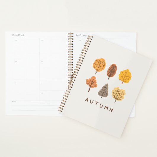 Minimale najaarstructuur planner (Display)
