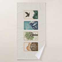 Minimale Natuurset – Berg- en Boomkunst