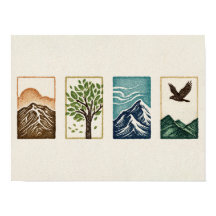 Minimale Natuurset – Berg- en Boomkunst