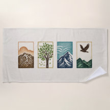 Minimale Natuurset – Berg- en Boomkunst