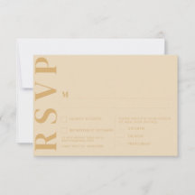 Minimale Nederlandse witte RSVP-kaart