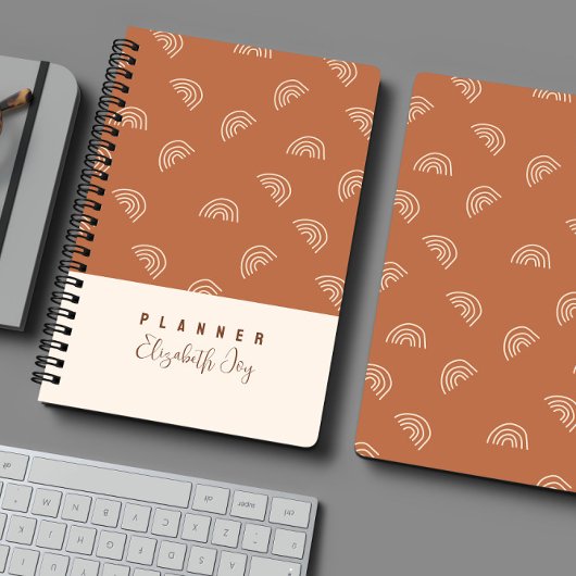 Minimale neutrale Boho  Planner