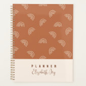 Minimale neutrale Boho  Planner (Voorkant)