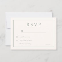 Minimale Neutrale Elegante Moderne Bruiloft