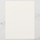 Minimale neutrale huwelijksbarmenu (Achterkant)