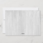 Minimale New Year Photo Overlay Flat Feestdagenkaart (Achterkant)