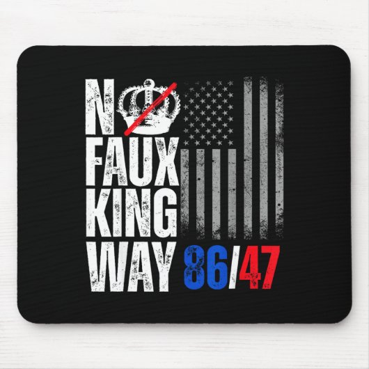 Minimale No Faux King Way 86 Muismat (Voorkant)