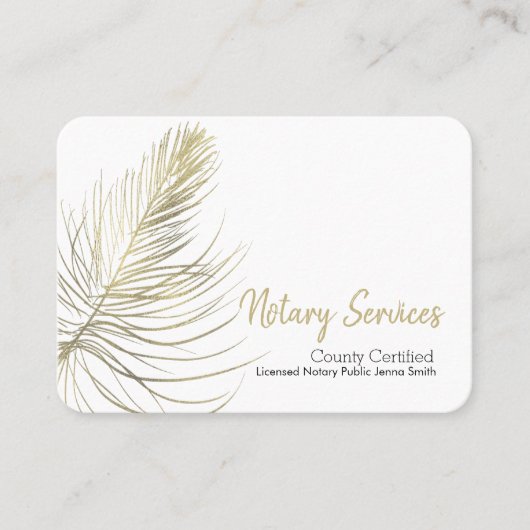 Minimale Noteerservices Gold Earthy Square Visitekaartje (Voorkant)