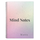 Minimale Notitieboek Mind Notes (Voorkant)