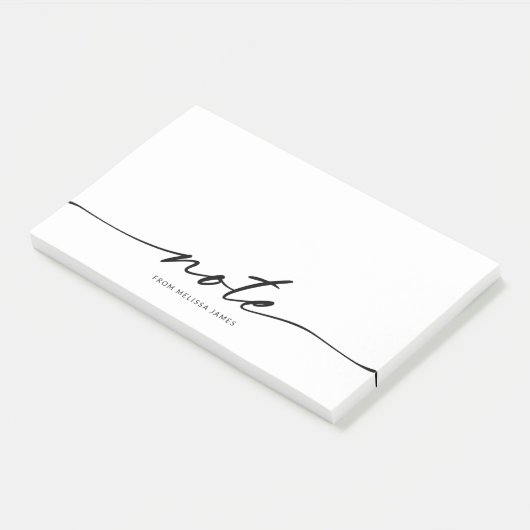 Minimale notitienotities voor Post-it notities Post-it® Notes (Schuin)