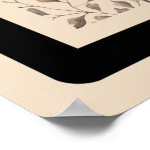 Minimale Oasis Floral Pattern Canvas afdrukken Poster