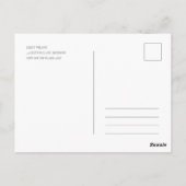 Minimale olievlek Greenery Wedding Bedankt Briefkaart (Achterkant)