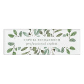 Minimale olievlek naambadge (Voorkant)