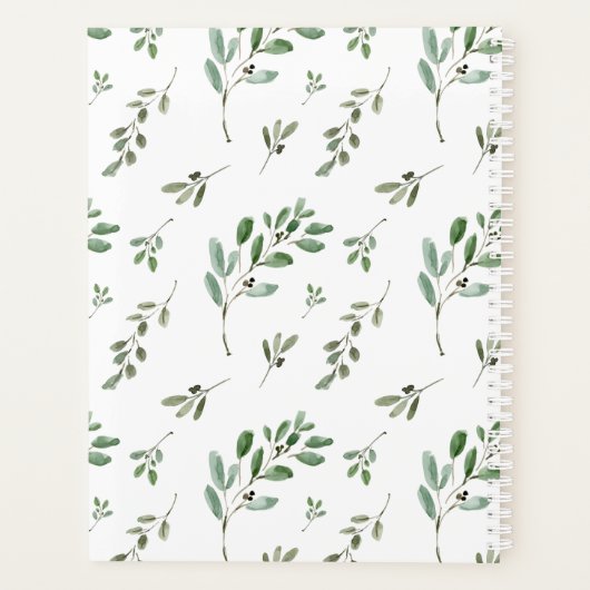 Minimale olievlek planner (Achterkant)