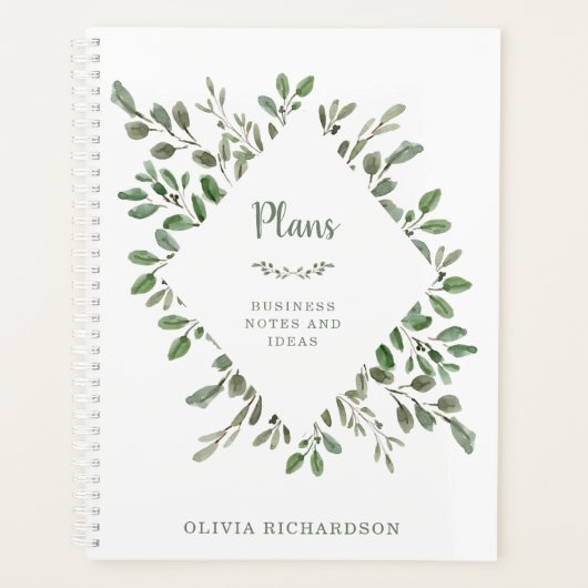 Minimale olievlek planner (Voorkant)