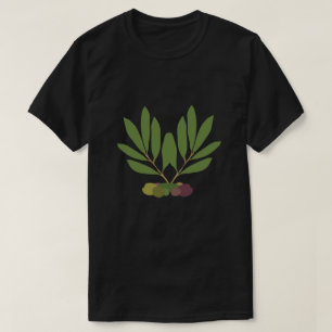 Minimale olijven en bijkantoren. t-shirt