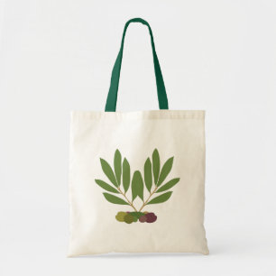 Minimale olijven en bijkantoren. tote bag