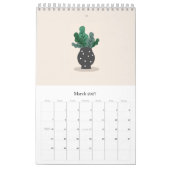 Minimale ontwerpkalender voor 2022 met wooncentral kalender (Mar 2027)