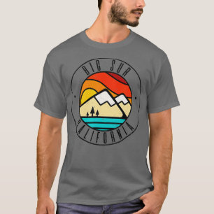 Minimale openlucht Big Sur California CA T-shirt