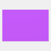 Minimale orchidee paars massief, elegant geschenk inpakpapier vel (Voorkant)