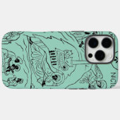 Minimale orthodoxe kerststal Case-Mate iPhone case (Achterkant (horizontaal))
