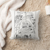 Minimale orthodoxe kerststal kussen (Deken)