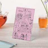 Minimale orthodoxe kerststal reclamebord met voetstuk (Insitu)