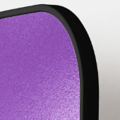 Minimale Paarse iriserende textuur Pickleball Paddle (Links Detail)