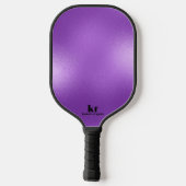 Minimale Paarse iriserende textuur Pickleball Paddle (Achterkant)