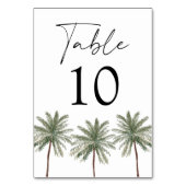 Minimale palmweduwen kaart (Achterkant)