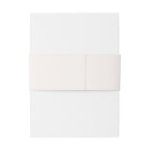 Minimale palmweduwen uitnodigingen wikkel (Achterkant Voorbeeld)