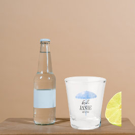 Minimale parapluisbruid/ vrijgezellenfeest shotgla shot glas