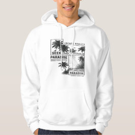 Minimale Paris streep aesthetic hoodie