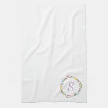 Minimale Pasen Krans Monogram En Paaseieren