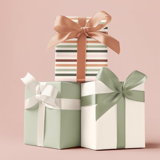 Minimale Pasen zachte lente kleuren Inpakpapier Vel