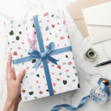 Minimale pasta Blush Roze Terrazzo Gift