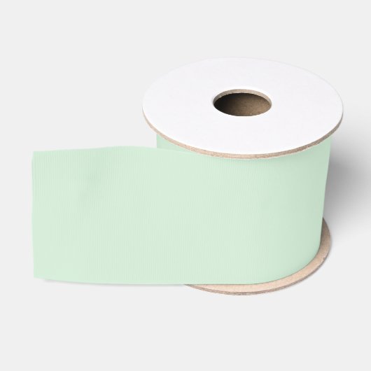 Minimale pasta Elfen Green Color #D1ECD5 Grosgrain Lint (Spoel)