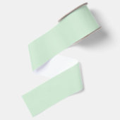 Minimale pasta Elfen Green Color #D1ECD5 Grosgrain Lint (Achterkant)